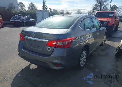 2019 Nissan Sentra S/Sl/Sr/Sv z USA, uszkodzony, nr VIN 3N1AB7AP5KY274017